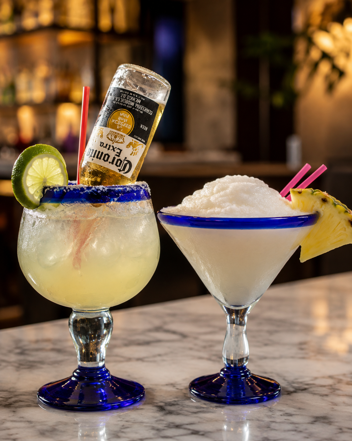 Tropical margaritas